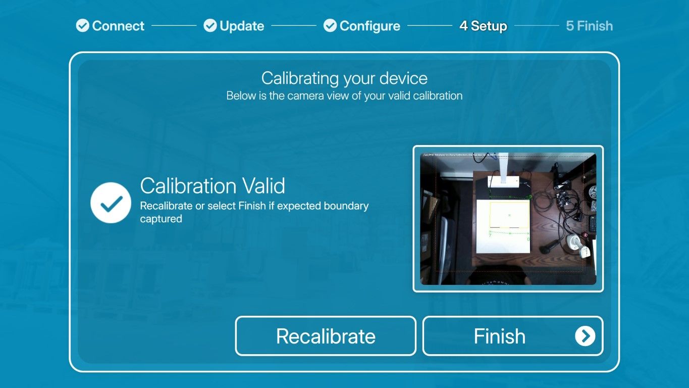 Calibration Complete