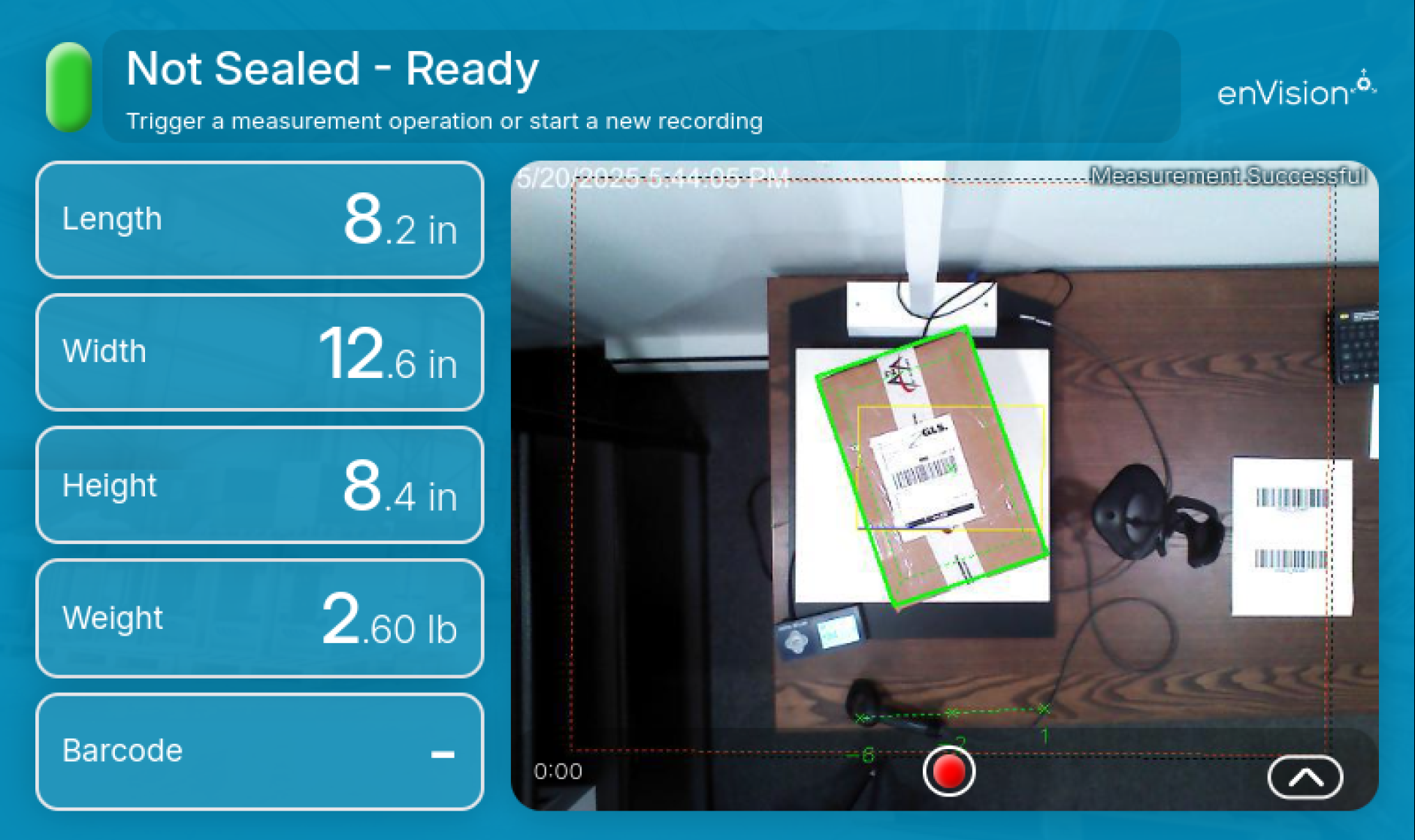 Video Measurement UI